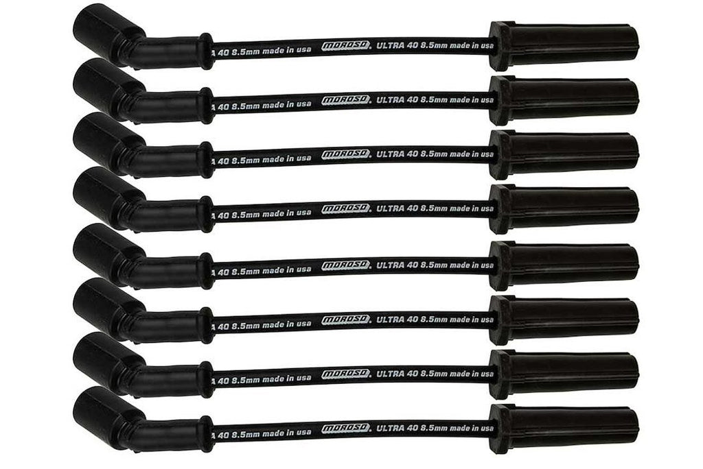 MOROSO 73745 WIRE SET BLACK 8.5MM ULTRA 40 9.75