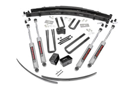 4 Inch Lift Kit | Rear Blocks | Dodge/Plymouth Ramcharger/Trailduster (74-77)