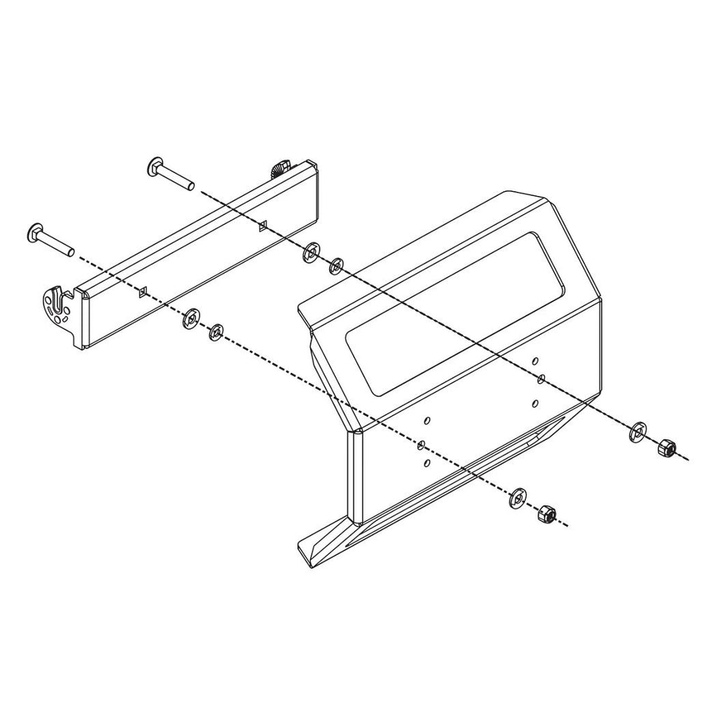 HUMMINBIRD 740175-1 IN DASH MOUNTING KIT  HELIX 12