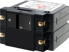 Load image into Gallery viewer, BLUE SEA 7414-BSS CIRCUIT BREAKER A2 FLAT ROCKER 30A