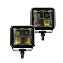 Load image into Gallery viewer, Go Rhino 750200321FCS Blackout Series - CUBEIT 2x2 LED Cube Flood Lights, Pair
