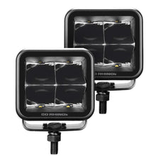 Load image into Gallery viewer, Go Rhino 750400321SCS Blackout Series - CUBEIT 3x3 LED Cube Spot Lights, Pair