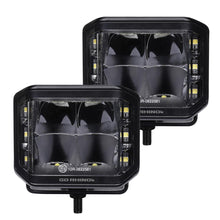 Load image into Gallery viewer, Go Rhino 750700321SCS Available in spot or flood optics, these lights emit a bright white 5700K beam.