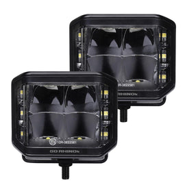 Go Rhino 750700321SCS Available in spot or flood optics, these lights emit a bright white 5700K beam.