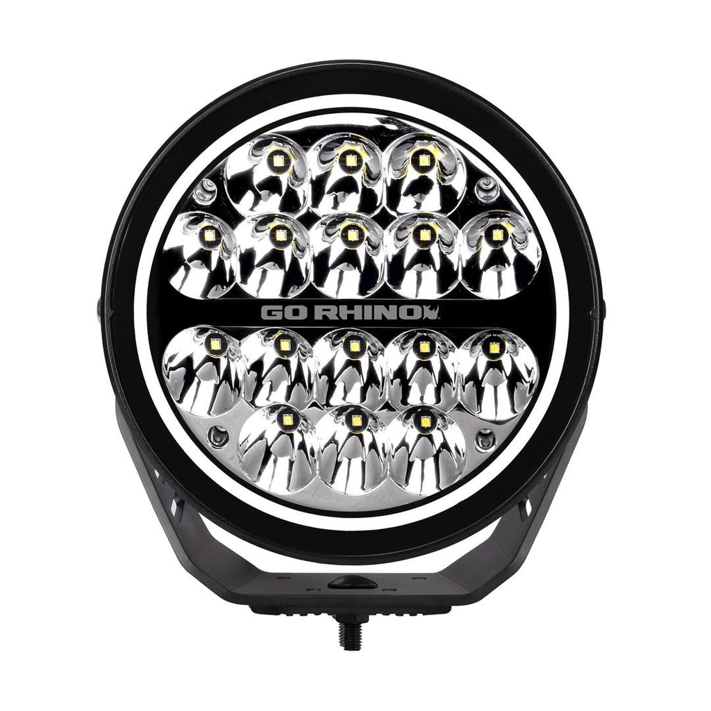 Go Rhino 750800711DRS Available in 9” and 7” diameters both with daytime running ligh trings included.