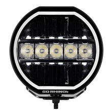 Load image into Gallery viewer, Go Rhino 751080711CRS Blackout Series - MAXLINE 7" LED Hi/Low Beam with Multi Daytime Running Light