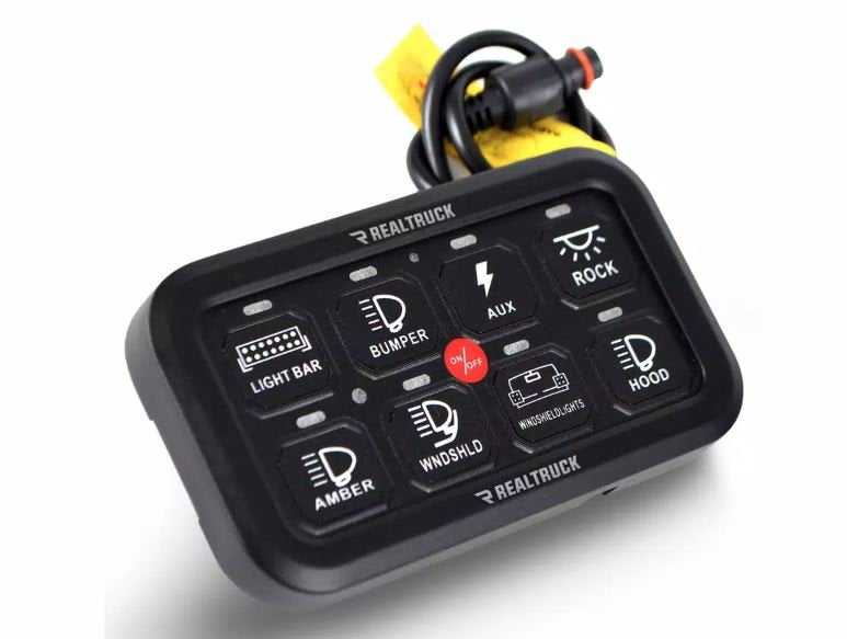 Go Rhino 758CHSCRBT Control all your accessories from a single easy-to-use compact switch panel