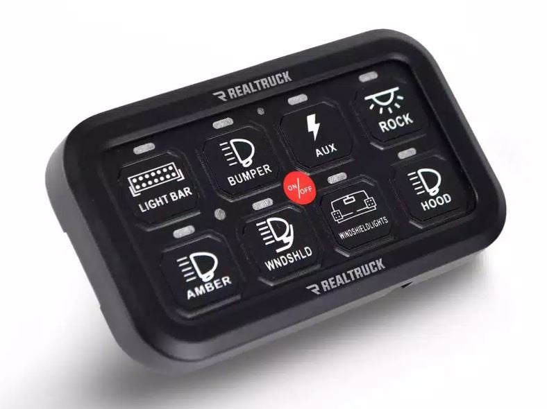 Go Rhino 758CHSCRRF Control all your accessories from a single easy-to-use compact switch panel