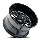 Cali Offroad 9117-22281BM CALI OFF-ROAD AUBURN 9117 GLOSS BLACK MILLED 22X12 8-165.1 -51MM 125.2MM