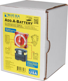BLUE SEA 7650003-BSS SOLENOID ADD A BATTERY  - BOXED