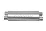 Gibson Performance Exhaust 766300S SFT Superflow Dual/Dual Round Muffler; Stainless