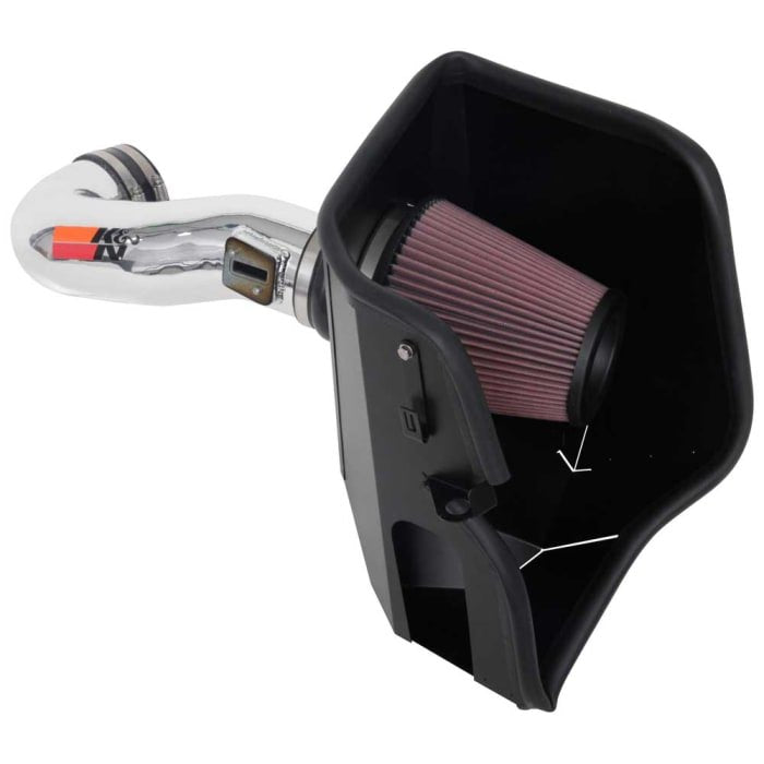 K&N 77-3110KP Engine Cold Air Intake Performance Kit