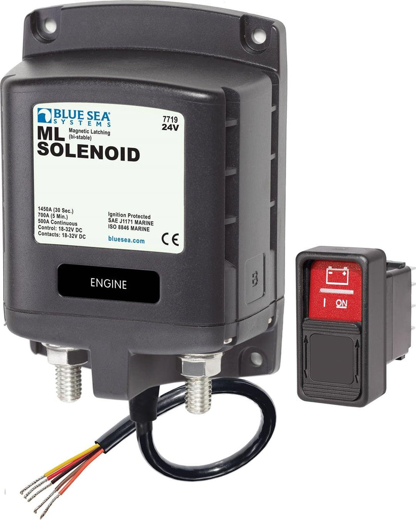 BLUE SEA 7719-BSS SOLENOID ML 24V