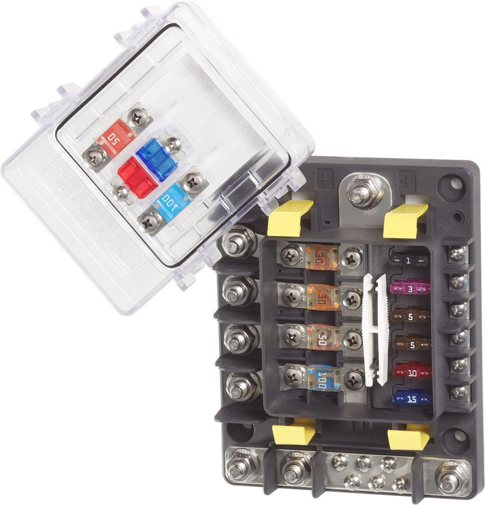 BLUE SEA 7748-BSS SAFETY HUB 150 FUSE BLOCK