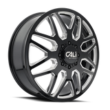 Cali Offroad 9115D-22881BMF115 INVADER DUALLY (9115D) GLOSS BLACK MILLED