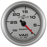 AutoMeter 7784 GAUGE, VACUUM, 2 5/8