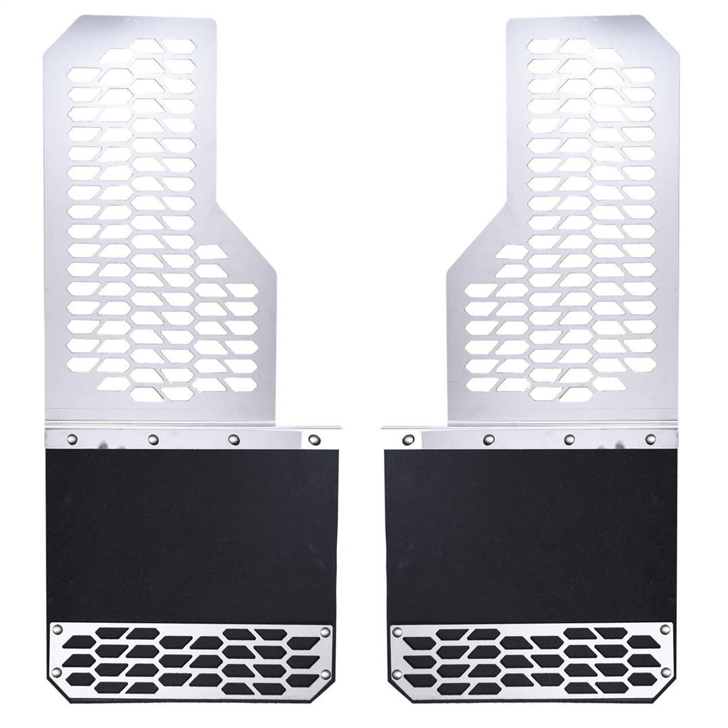 PUTCO 78110 MUD SKINS; BRUSHED SS FITS FORD F-1