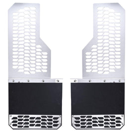 PUTCO 78120 MUD SKINS; BRUSHED SS FITS CHEV SIL