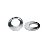 McGard 78714 Stainless Steel Cragar Offset Hole Mag Washer - Pack of 10; Set of 10 Washers