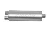 Gibson Performance Exhaust 788050S SFT Superflow Dual/Center Round Muffler; Stainless
