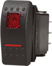 Load image into Gallery viewer, BLUE SEA 7936-BSS SWITCH CONTURA2 DPDT ON-OFF-ON BLK