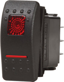 BLUE SEA 7936-BSS SWITCH CONTURA2 DPDT ON-OFF-ON BLK