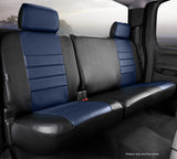 FIA SL62-88BLUE SL60 Series - Leatherlite Simulated Leather Custom Fit Rear Seat Cover- Blue
