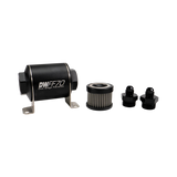 DeatschWerks 8-03-070-010K-6 -6AN, 10 micron, 70mm In-line fuel filter kit