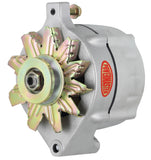 Powermaster Performance 8-47101 Alternator; Ford Upgrade; 100 Amp; 75 Idle; 1V Pulley; 1 Wire; Natural;