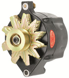 Powermaster Performance 8-57140 Alternator; Ford Upgrade; 150 Amp; 100 Idle; 6 Groove Pulley; 1 Wire; Black;