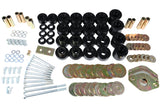 Energy Suspension 84113G Body Mount Set; Incl. Hardware; Black;