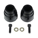 Energy Suspension 89104G Bump Stop; Black; Rear;