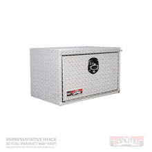 Load image into Gallery viewer, Westin 80-HUB1848 Brute HD Under Body Tool Box; Polished Aluminum; 18 in. x 48 in. Drop Down Door;