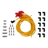 ACCEL 8031 Spark Plug Wire Set - 8.8mm Spiral Suppression-Universal Set- 90° Boots - Yellow