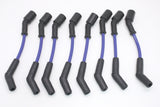 Pertronix 808334 Wires, 8MM GM LS 45 Degree Boots  Blue