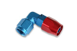 Earl's Performance 809016ERL Earls 90 Degree Swivel-Seal® Hose End AN -16 - Red/Blue