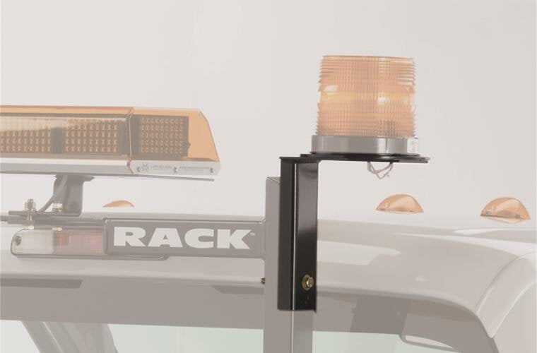 RealTruck Backrack 81003 Utility Light Bracket; Universal; 6.5 In. Base, Passenger Side