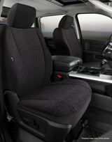 FIA TRS49-43BLACK TR40 Series - Wrangler Saddleblanket Custom Fit Front Seat Cover - Solid Gray
