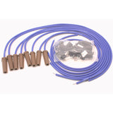 Pertronix 818380 Wires, Univ LS 8MM 8 cyl 180 Deg blue