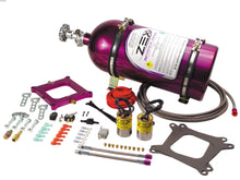 Load image into Gallery viewer, ZEX 82040 Square Flange Perimeter Plate Nitrous System with Purple Bottle