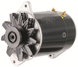 Powermaster Performance 82111-2 PowerGEN Alternator; Short Case; 90 Amp; 65 Idle; 12V; w/Lamp Terminal; Black;