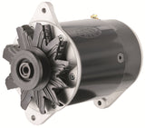 Powermaster Performance 82117 PowerGEN Alternator; Short Case; 60 Amp; 50 Idle; 6V Negative Ground; Black;