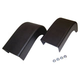Crown Automotive Jeep Replacement 82200529 Bumper End Cap Kit, Left & Right Front, Black