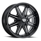 REV Wheels 823M-7903212 Off Road 823 Series - 17x9 - 4.53 BS - 5x5 / 5x5.5