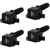 MSD 825943 Ignition Coil - Ford EcoBoost - 2.0L/2.3L L4 - Black - 4-Pack