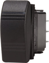 Load image into Gallery viewer, BLUE SEA 8290-BSS SWITCH CONTURA DPDT (ON)OFF(ON) BLK