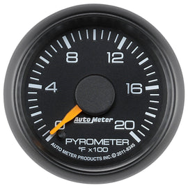 AutoMeter 8345 GAUGE, PYROMETER (EGT), 2 1/16