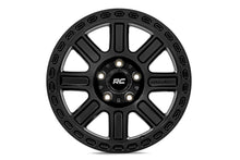 Load image into Gallery viewer, Rough Country 84 Series Wheel | Gloss Black | 17x8.5 | 6x5.5 | +25mm