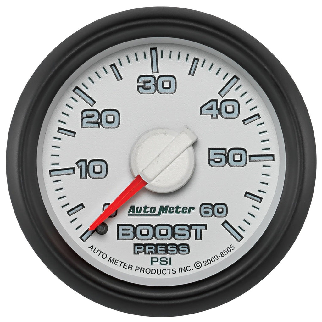 AutoMeter 8505 GAUGE, BOOST, 2 1/16" , 60PSI, MECHANICAL, RAM GEN 3 FACTORY MATCH
