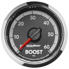 Load image into Gallery viewer, AutoMeter 8508 GAUGE, BOOST, 2 1/16" , 60PSI, MECHANICAL, RAM GEN 4 FACTORY MATCH